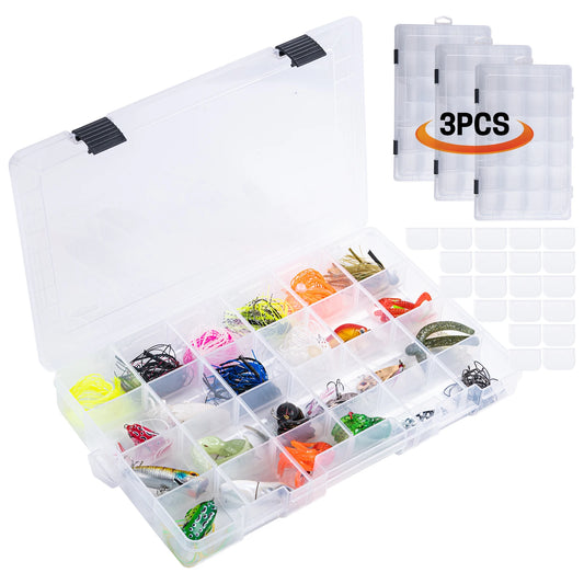Goture Waterproof Tackle Box for Lures, Hooks & Baits