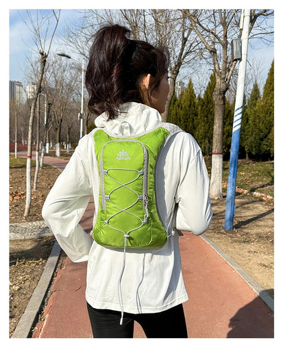 8L Running Hydration Vest Backpack Men Women Outdoor Sport Bags Trail Marathon Jogging Hiking Backpack Option Water Bag Flask