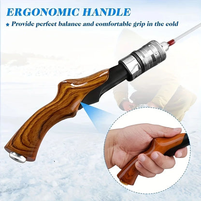 Ultralight Plug-In Ice Fishing Rod