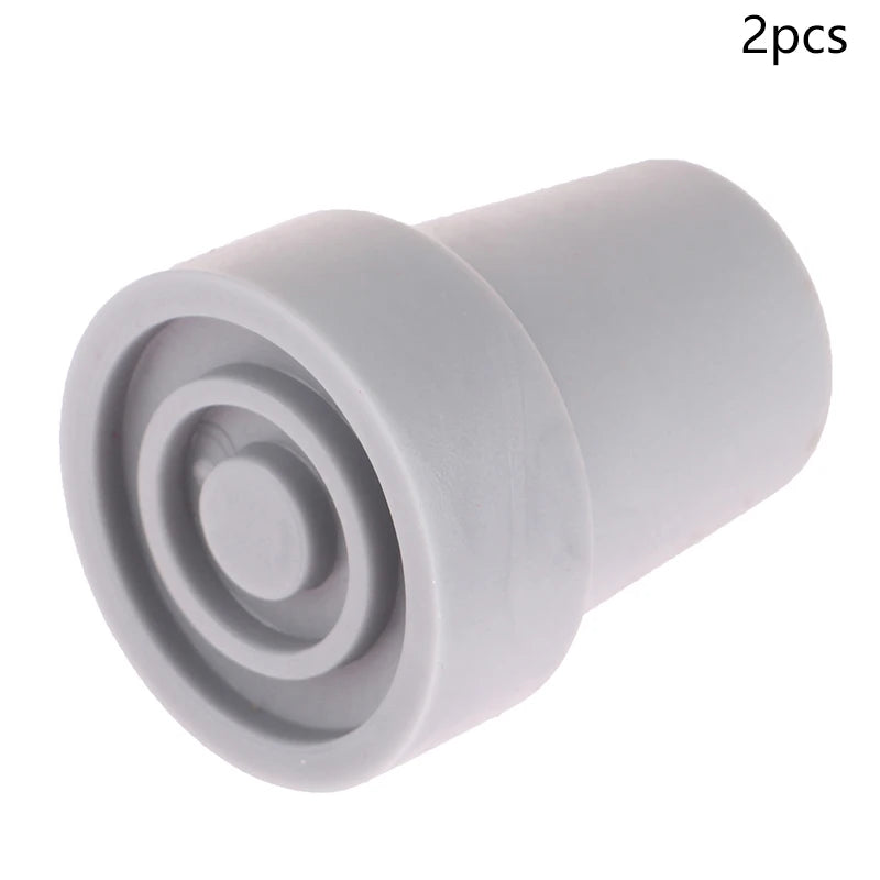 1/2Pcs 19mm Antiskid Rubber Crutch Tip Pad Durable Rubber Anti-Slid Heavy Duty Canes Replacement For Walking Stick Crutch