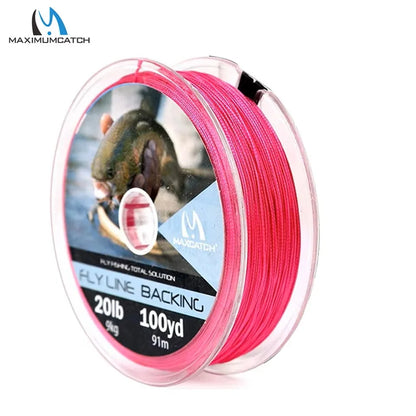 MAXIMUMCATCH Braided Fly Backing 100-300 Yds