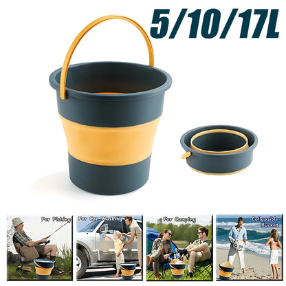 Collapsible Silicone Bucket (5/10/17L)