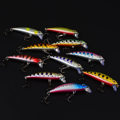 3D Eye Minnow Crankbait Lure Kit (15 Pack)