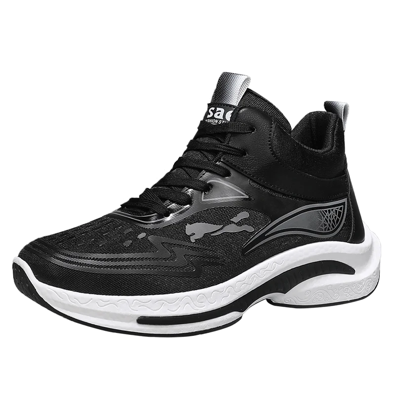 2025 Men’s High-Top Sports Shoes – Autumn/Winter Casual Sneakers for Fashion & Training