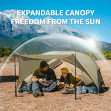 2 - Person Ultralight Backpacking Tent: Mongar UL 2 with 20D Waterproof Fabric,Ideal for Hiking,Survival,and Camping Adventures
