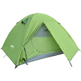 Desert Fox Camping Tents 1/2/3 Person Outdoor Lightweight Backpacking Tent Waterproof 3 Season Tent for Family Hiking Travelling