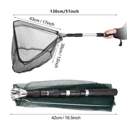 Aluminum Telescoping Landing Net (55-190cm)
