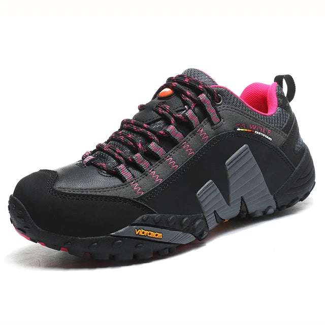Men’s Waterproof Trekking Shoes – Outdoor Hiking Boots, Leather Hunting & Tactical Footwear