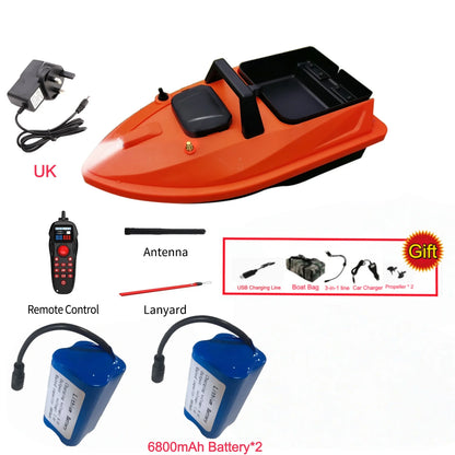 GPS Smart Bait Boat with 24 Saved Fishing Spots & Auto-Return