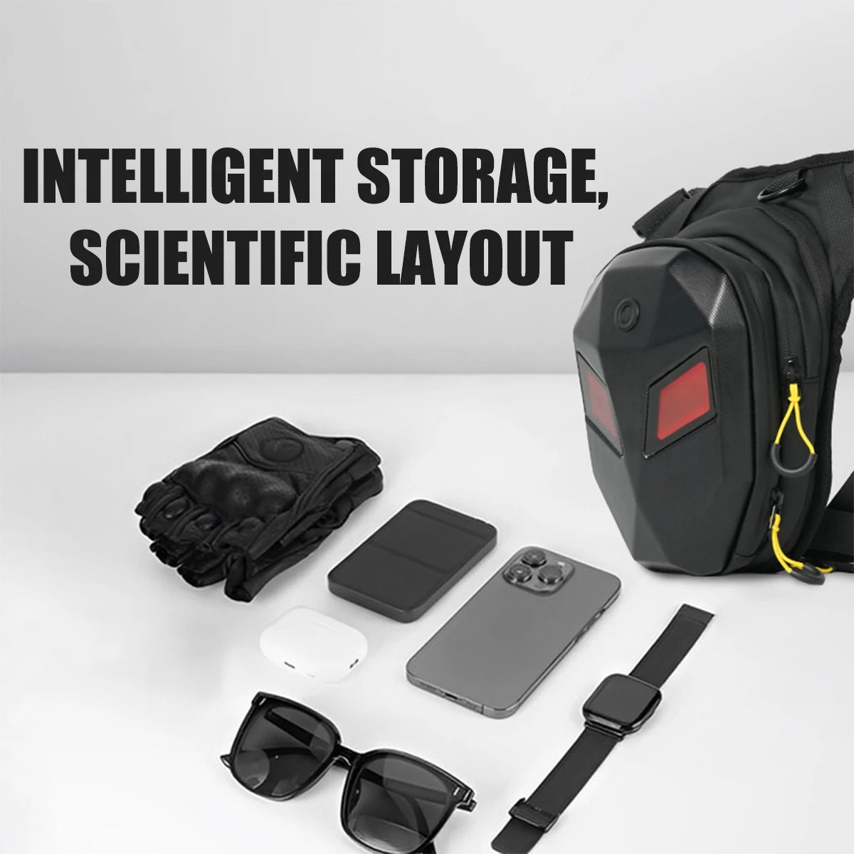 Motorcycle Leg Side Bag Travel Bag Waterproof Motorbike Waist Leg Bag Men Women Hip Bum Pack Outdoor Sports Casual Fanny Pack