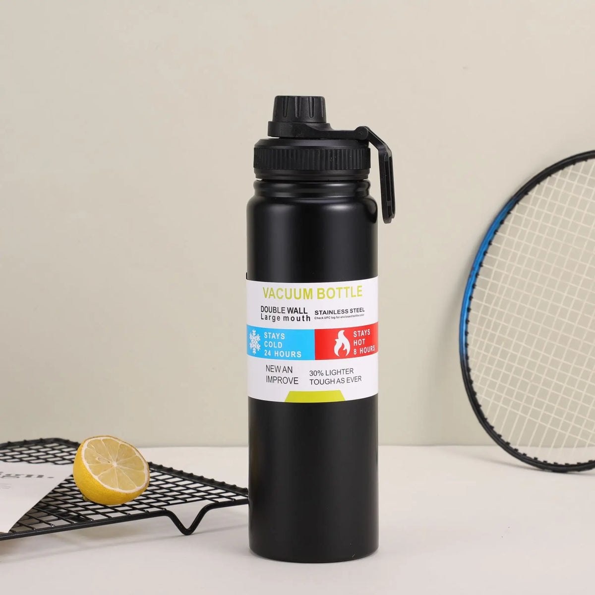 Stainless Steel Thermos Bottle Keeps Cold Thermal Cup 600ML 800ML 1000ML And Heat Thermal Mug Sports Insulated Cup Vacuum Flask