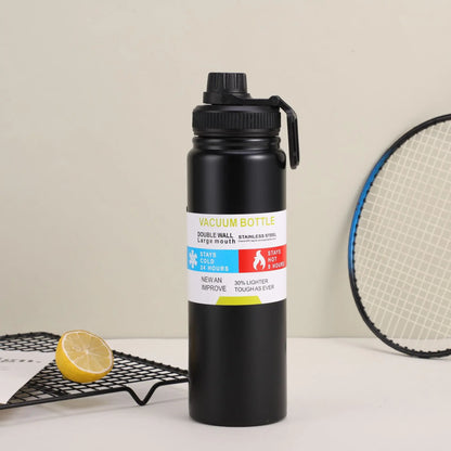 Stainless Steel Thermos Bottle Keeps Cold Thermal Cup 600ML 800ML 1000ML And Heat Thermal Mug Sports Insulated Cup Vacuum Flask
