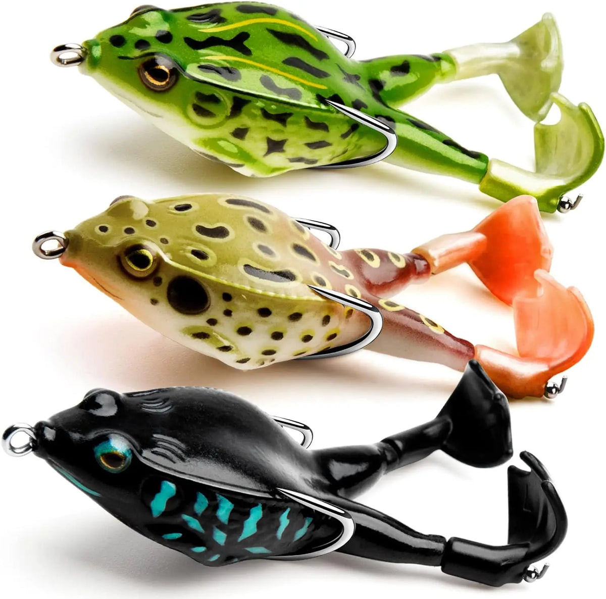 Topwater Prop Frog Lure Kit