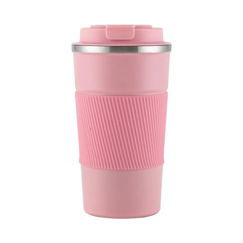 380/510ML Stainless Steel Car Thermal Cup Coffee Cup  for Outdoor Sports Cold and Heat Thermal Mug Tumbler Insulated Flask Water