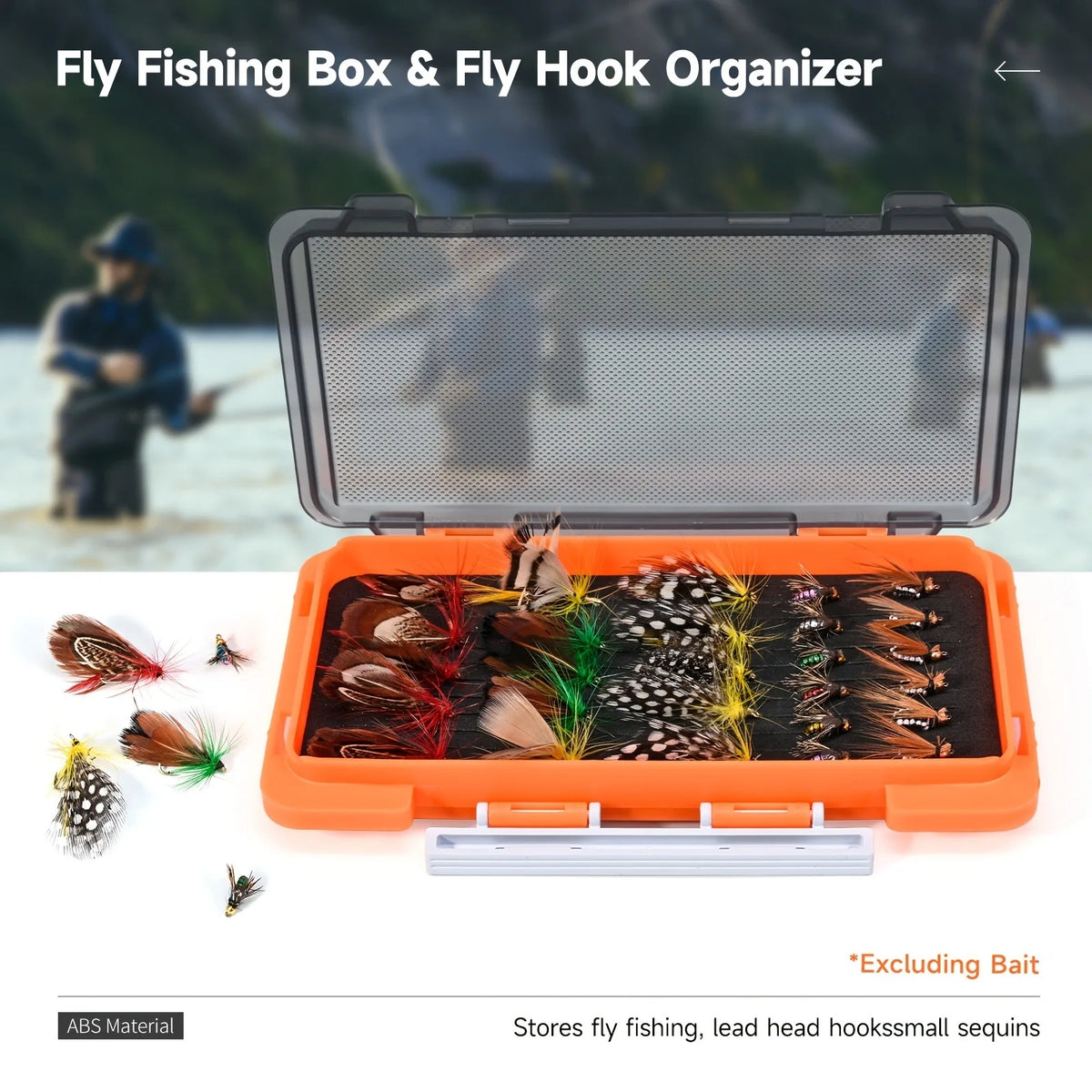 Waterproof EVA Fly and Tackle Pouch
