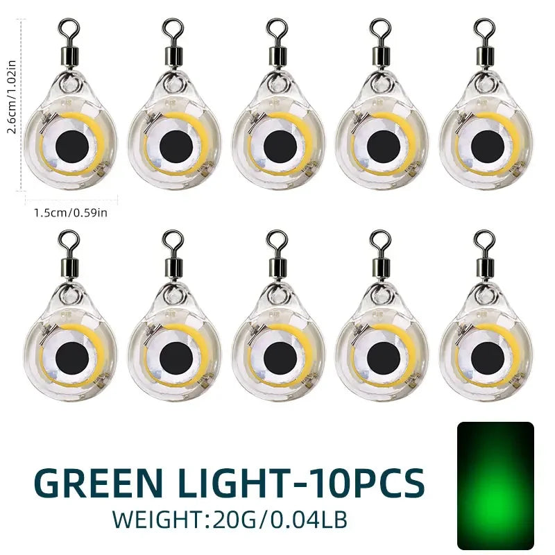 Mini LED Deep Drop Fish-Attracting Lights (Pack)
