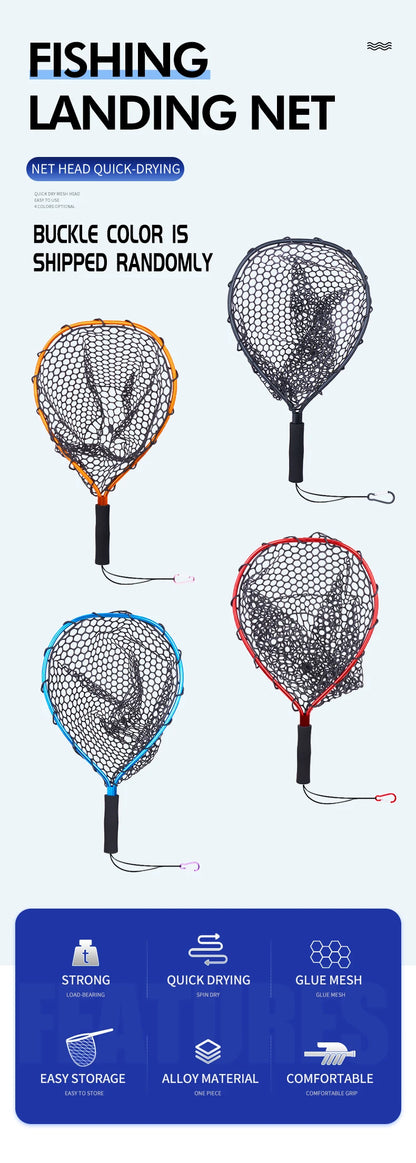 TAIYU Ultralight Silicone Mesh Landing Net