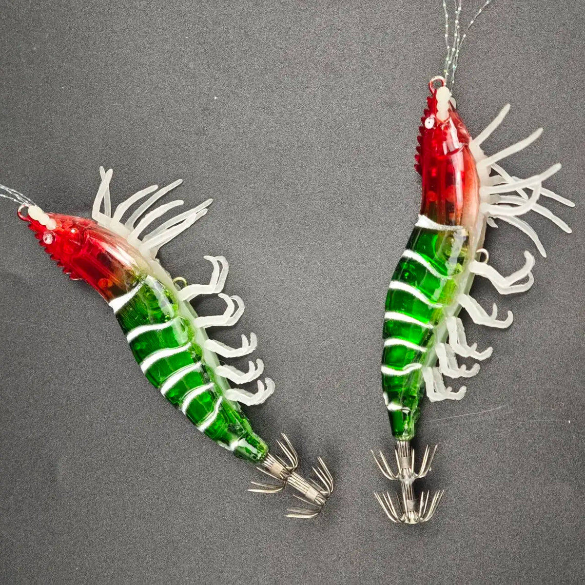Ackibbik Glow Shrimp Lures (5 Pack)