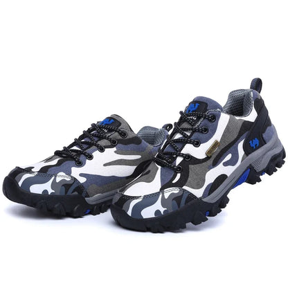 2025 Outdoor Hiking Shoes – Camouflage Trail Running Sneakers for Men & Women, Summer/Winter Trekking Footwear