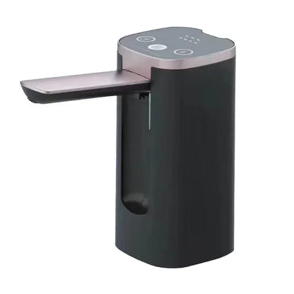 LED Display Water Bottle Pump Foldable Electric 1200mah Type C Rechargeable Automatic Stop Touch Button 3 Quantitative Settings