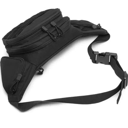 Tactical Multi-function Waist Pack Fanny Packs for Men Nylon Shoulder Hiking Mobile Phone Bag Sports High-capacity Waist Bag