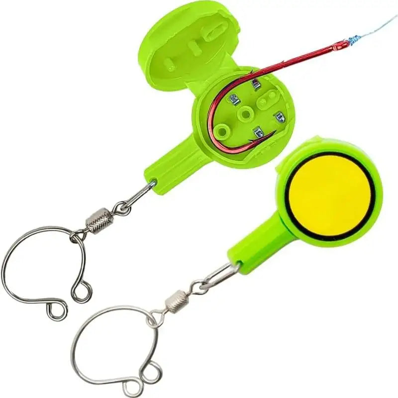 Fishing Knot Tying Tool with Hook Cover