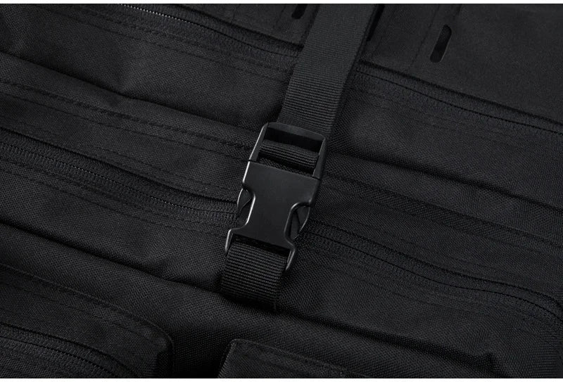 45L Tactical Backpack Survival Bag Hunting MOLLE Backpack GYM For Men EDC Outdoor Hiking Rucksack With Bottle Holder