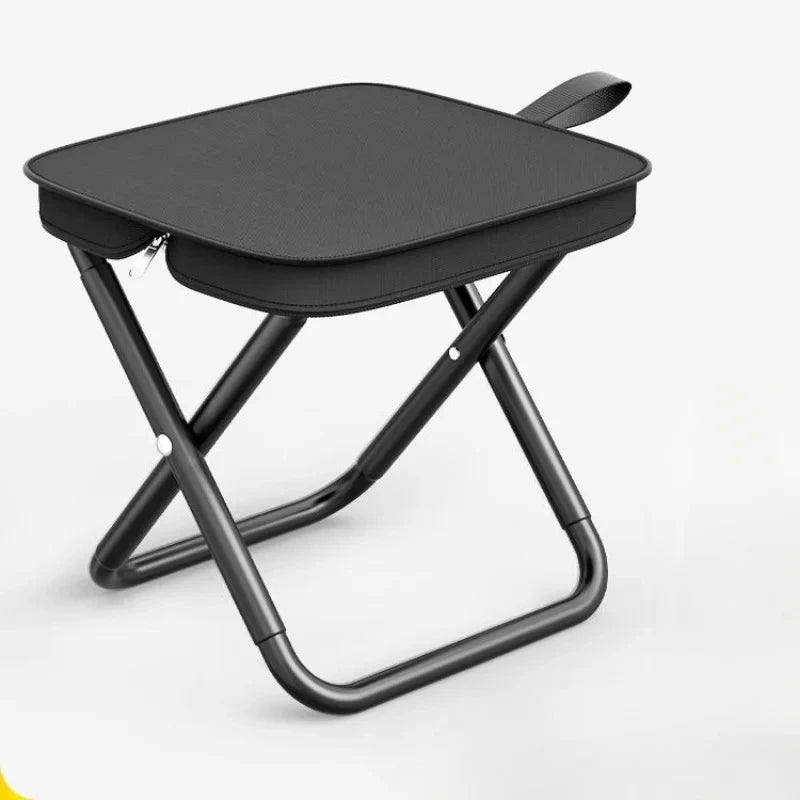 Portable Multifunctional Outdoor Picnic Camping Folding Chair, Ultra Light Fishing Stool, Travel Stool, Fishing Accessories