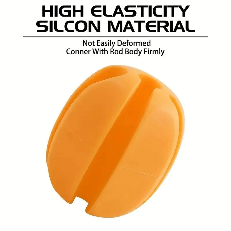 Silicone Rod Ball Retaining Clip for Fishing Rods