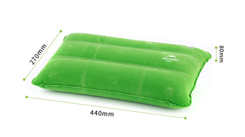 Naturehike Square Inflatable Pillow Outdoor Camping Hiking Ultralight Travel Portable Airplane Folding Pillows Soft Comfortable