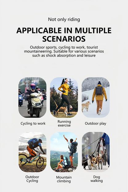 GETINFIT Summer Cycling Half Finger Gloves Lightweight Breathable Non-Slip Durable Shock Absorbing Outdoor Gym Hiking Running
