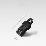 1PC Tent Canopy Clip Tarpaulin Holder Fixed Clips Outdoor Camping Tent Hook Wind Rope Clamp Awning Climbing Hiking Accessories