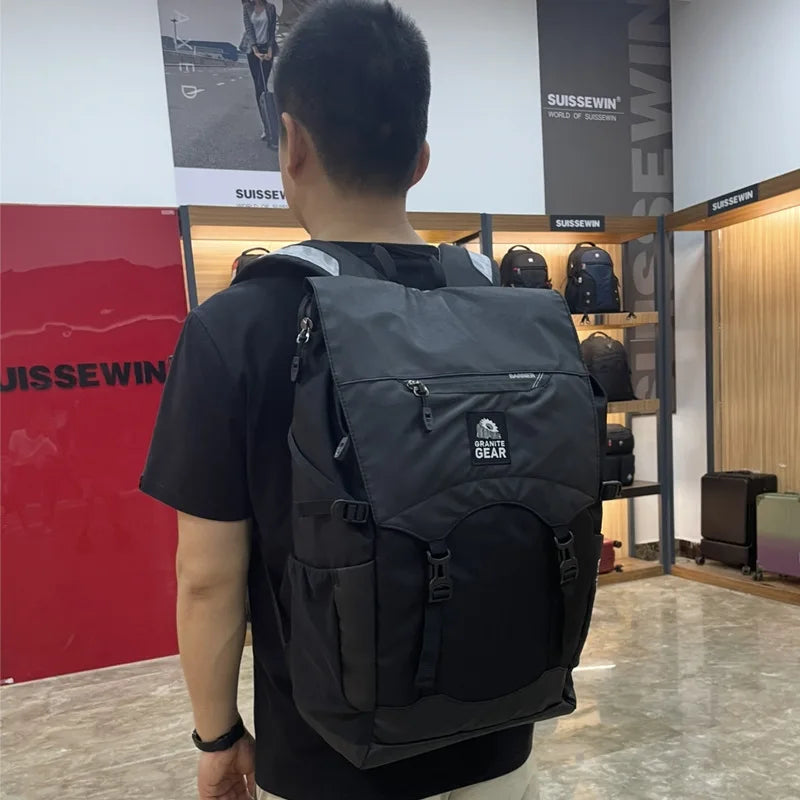 Granite Gear Travel Backpack Outdoor Sports Waterproof Hiking Camping Fashion Wear-resistant Mountaineering Large Capacity