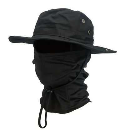 Camo Boonie Hat with Balaclava