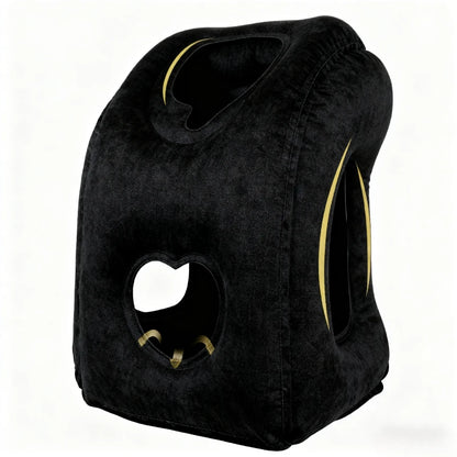 1pc Inflatable Travel Pillow with Patented Valve Design-Adjustable Neck & Head Support, Lightweight,Thanksgiving,Christmas gift