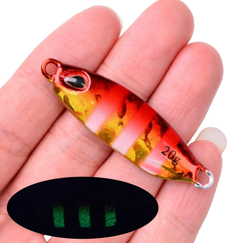 Metal Jigging Spoon Lures (10-40g)