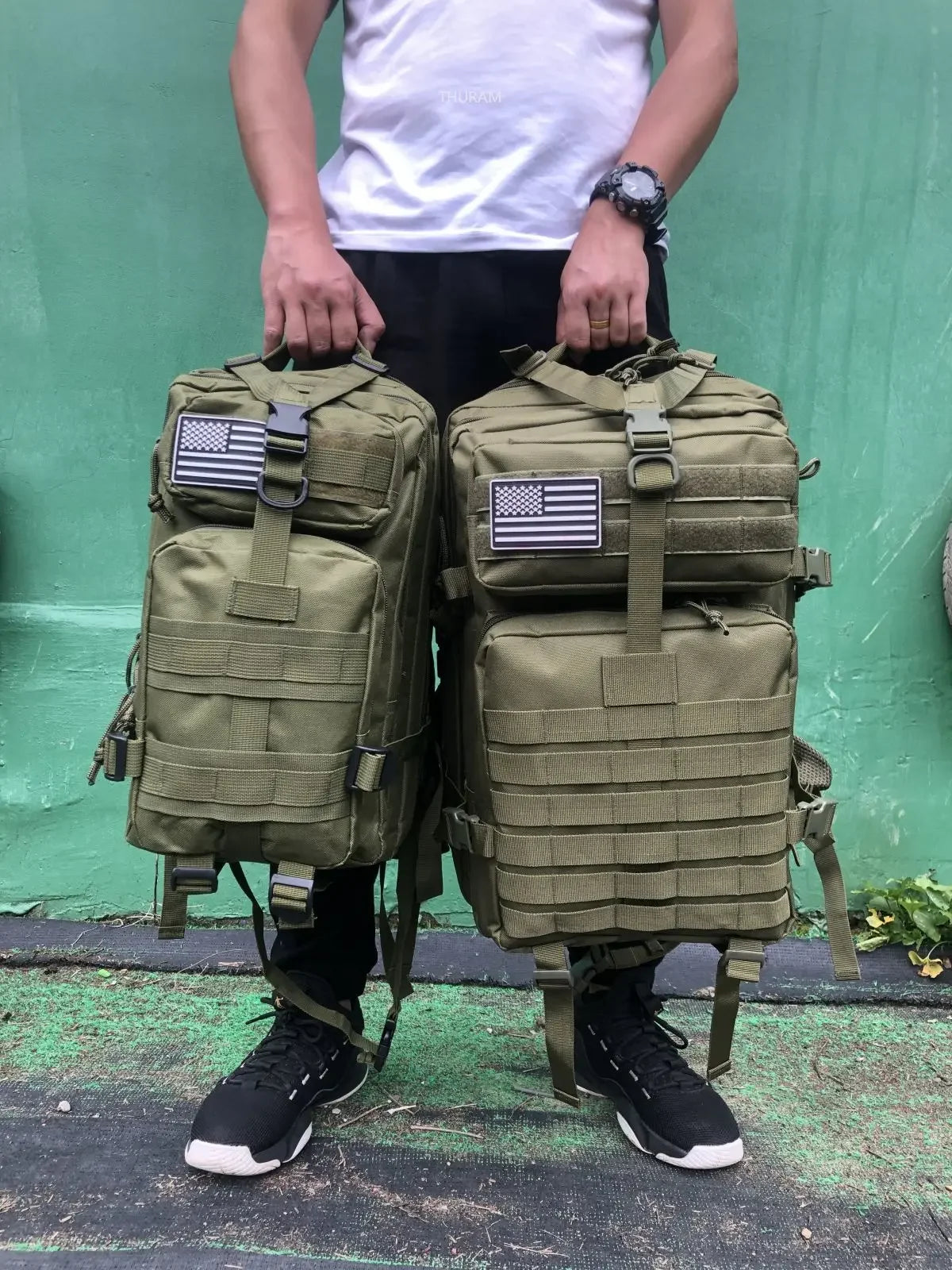 25L/50L Waterproof Tactical Hiking Backpack