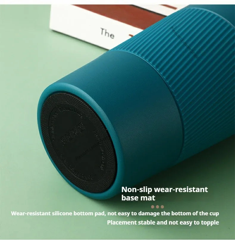 380/510ML Stainless Steel Car Thermal Cup Coffee Cup  for Outdoor Sports Cold and Heat Thermal Mug Tumbler Insulated Flask Water
