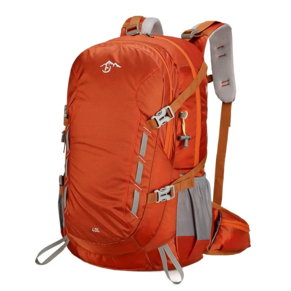 40L Mountaineering Backpack Large Capacity Stitching Sports Knapsack Waterproof Multi-Color Hiking Backpacks Outdoor Sports