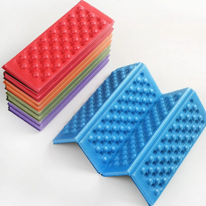 Portable Lightweight Mini Waterproof Mat Camping Foam Mat Foldable Kneeling Mat Comfortable Seat Cushion for Outdoor Activities
