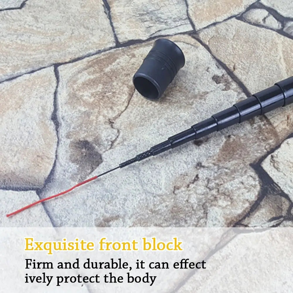 Telescopic Fishing Rod FRP Carp Feeder Ultralight Portable Hard Pole for Freshwater Stream Fishing Pole 2.1/2.4/2.7/3.6M
