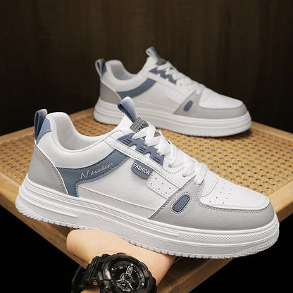 2025 Men’s Sneakers – Spring & Autumn Outdoor Sport Shoes, Fashion Vulcanized Casual Flats