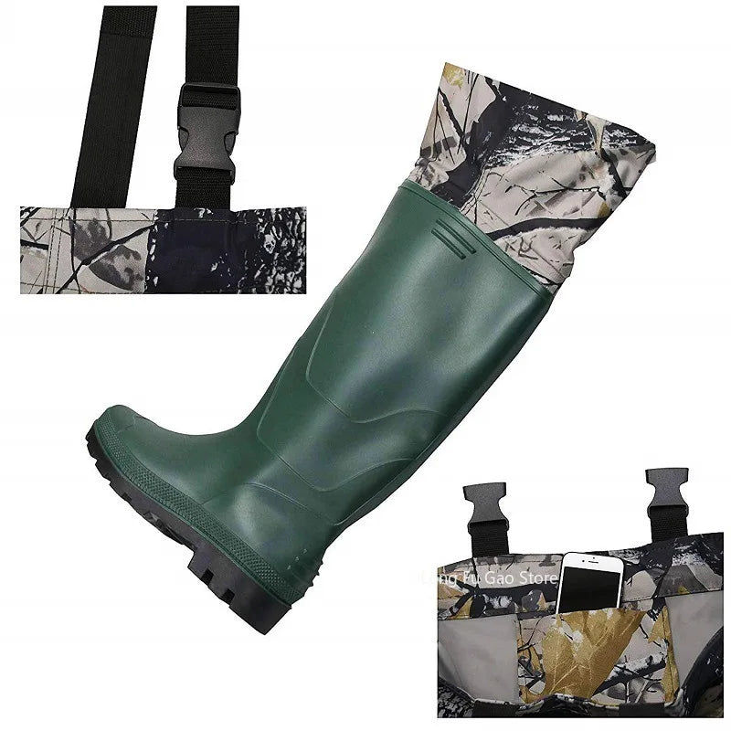 Waterproof Fishing Waders with Boots