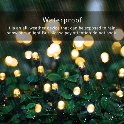 Outdoor Solar Light String LED Christmas Decoration,light String Solar Fairy Light Garden Christmas Decoration Light