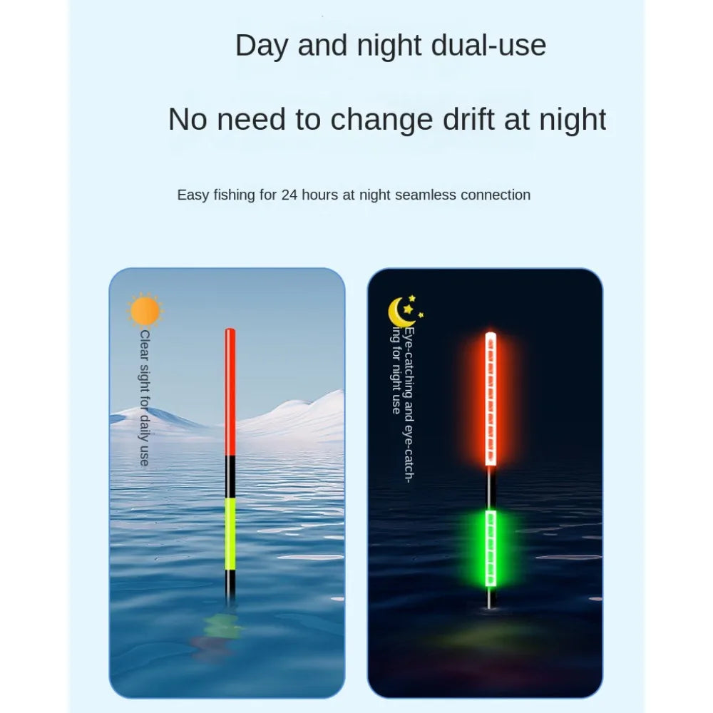 Smart LED Bite-Indicator Fishing Float for Night Fishing
