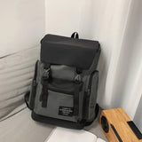Backpack for men, trendy, cool, versatile, large capacity, personalized travel backpack for women, middle school students, high