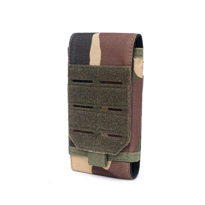 Outdoor Sports Molle Phone Pouch Waist Pack EDC Tool Bag Mobile Phone Holder Hiking Hunting Camping  Accessories Mag Holster Bag