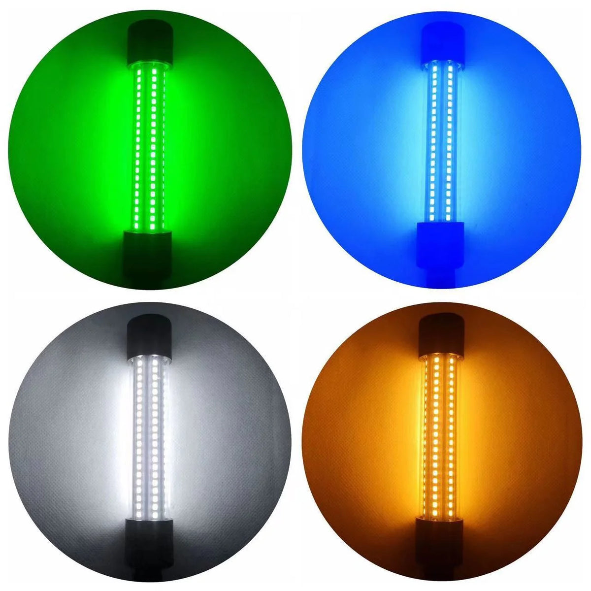 Underwater LED Fishing Light, USB Rechargeable Fish Attractor