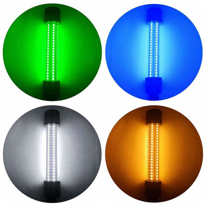 Underwater LED Fishing Light, USB Rechargeable Fish Attractor