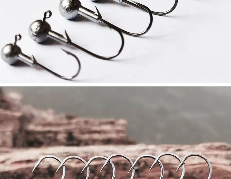 WODJYJ Jig Head Hooks (1g-28g)